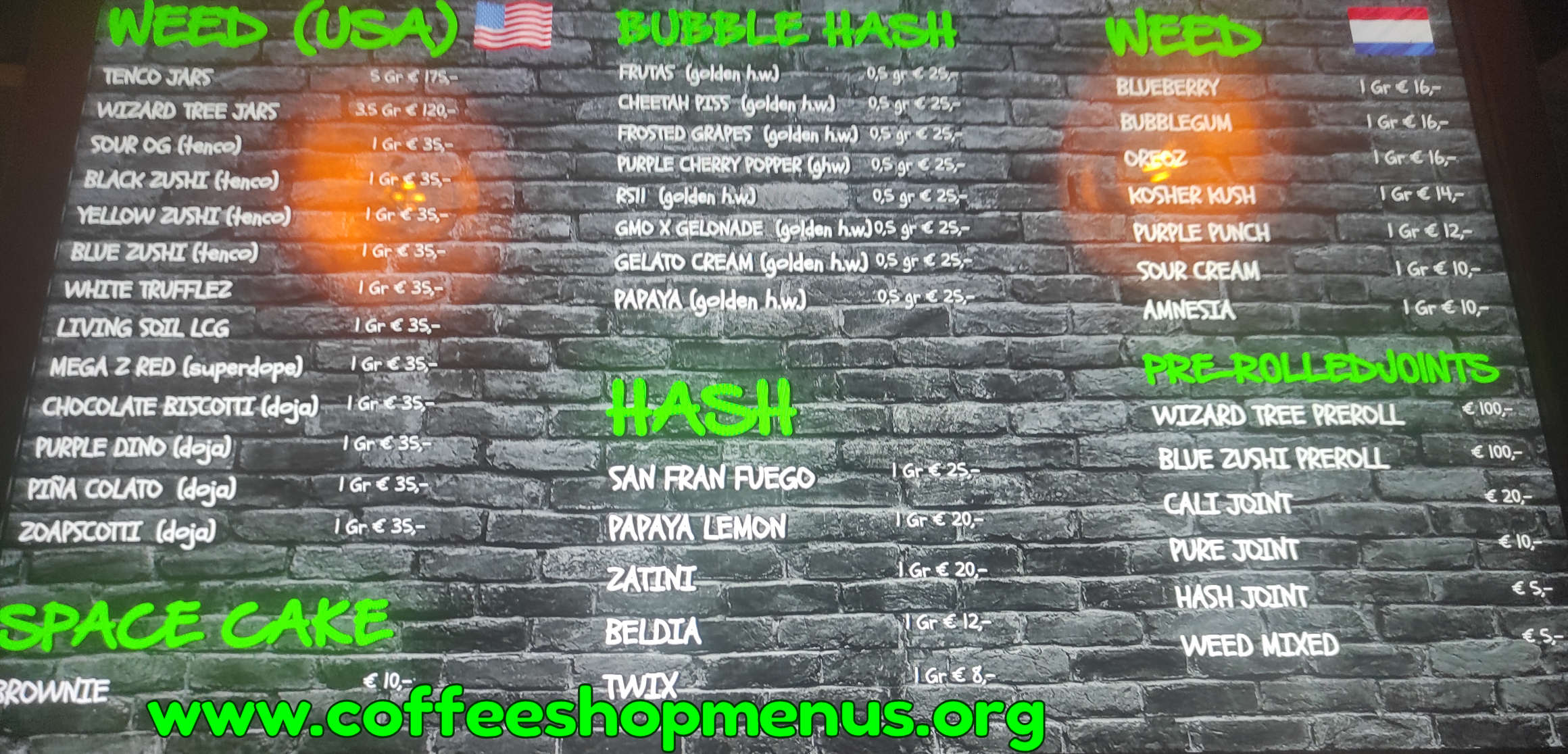 Green Place Latest Menu